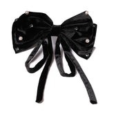 Clama Par Funda Plisata Negru